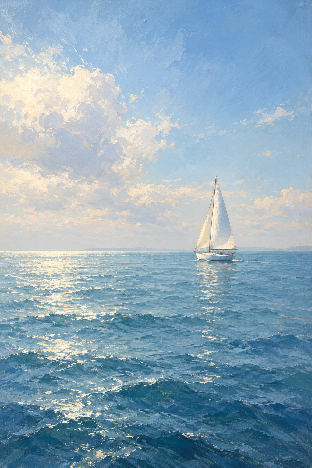 Morning Sail — original canvas artwork