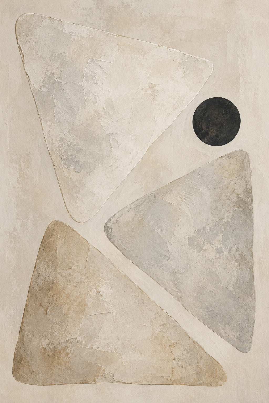 Soft Geometry — original canvas artwork