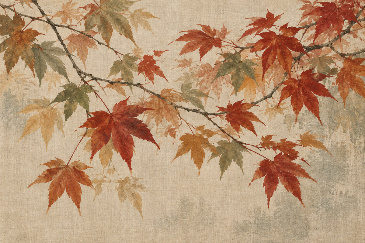 Maple Canopy — original horizontal canvas artwork