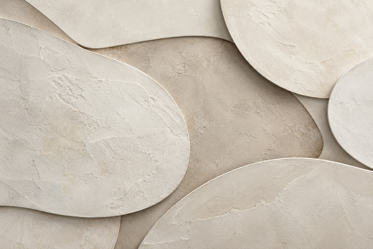 Porcelain Drift — original horizontal canvas artwork