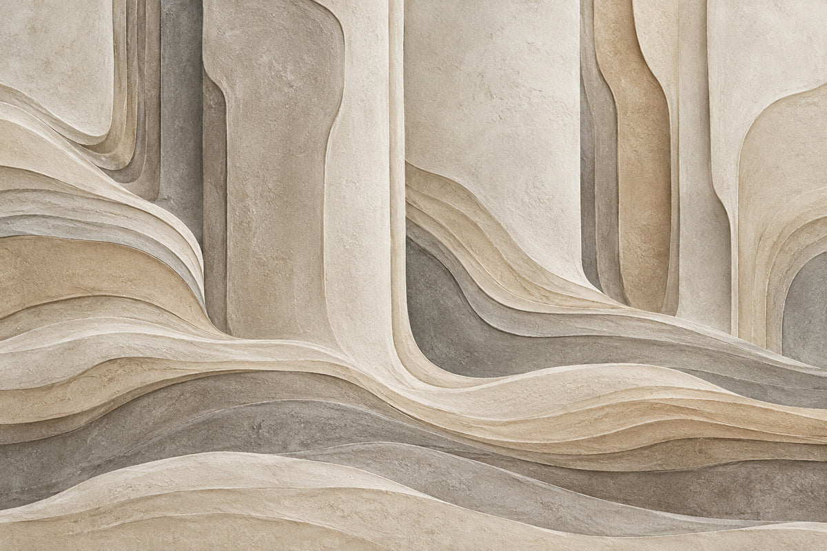 Calm Columns — original horizontal canvas artwork