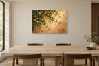 Vine And Light — horizontal canvas in a dining room, full original artwork