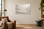 Alabaster Valley — horizontal canvas in a reading corner, full original artwork