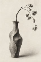 Sculpted Light canvas artwork — Monochrome Studio