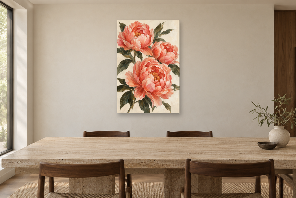 Coral Peonies