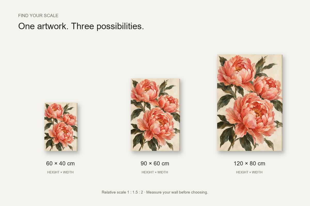 Coral Peonies