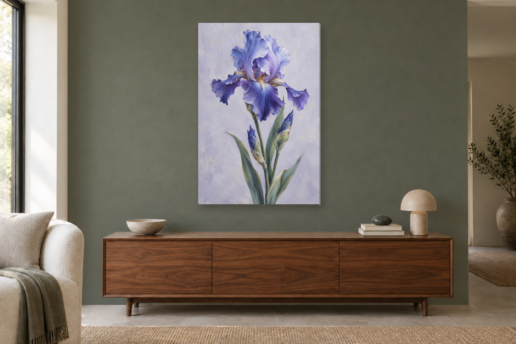 Iris in Blue