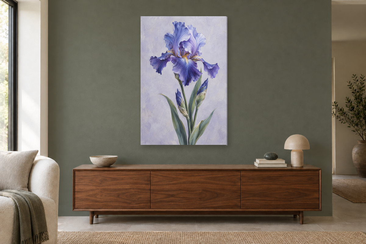Iris in Blue