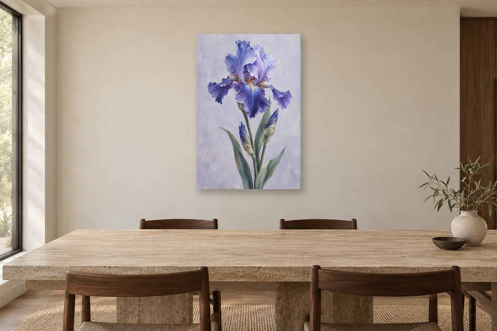Iris in Blue