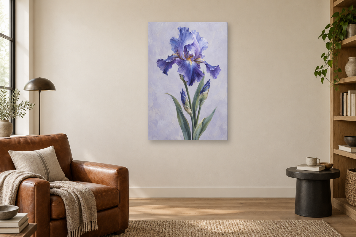 Iris in Blue