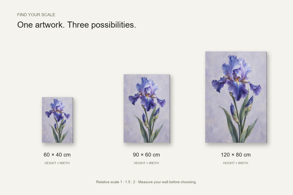 Iris in Blue