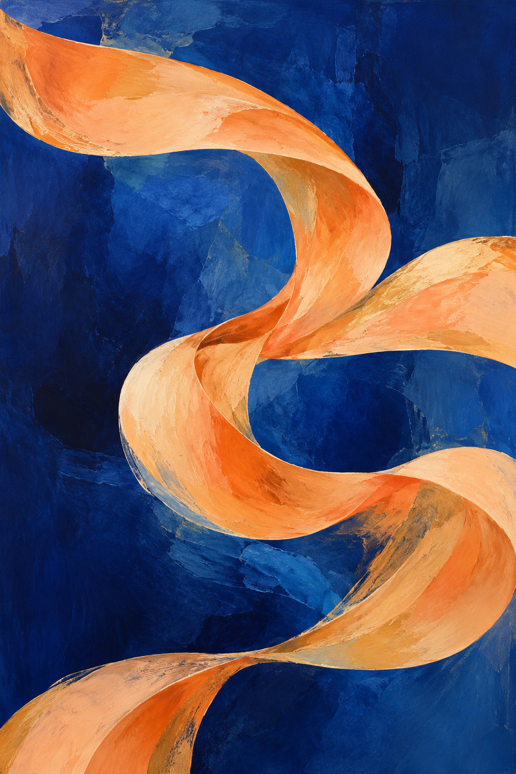 Apricot Reverie — original canvas artwork