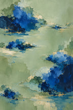 Cobalt Garden — original canvas artwork