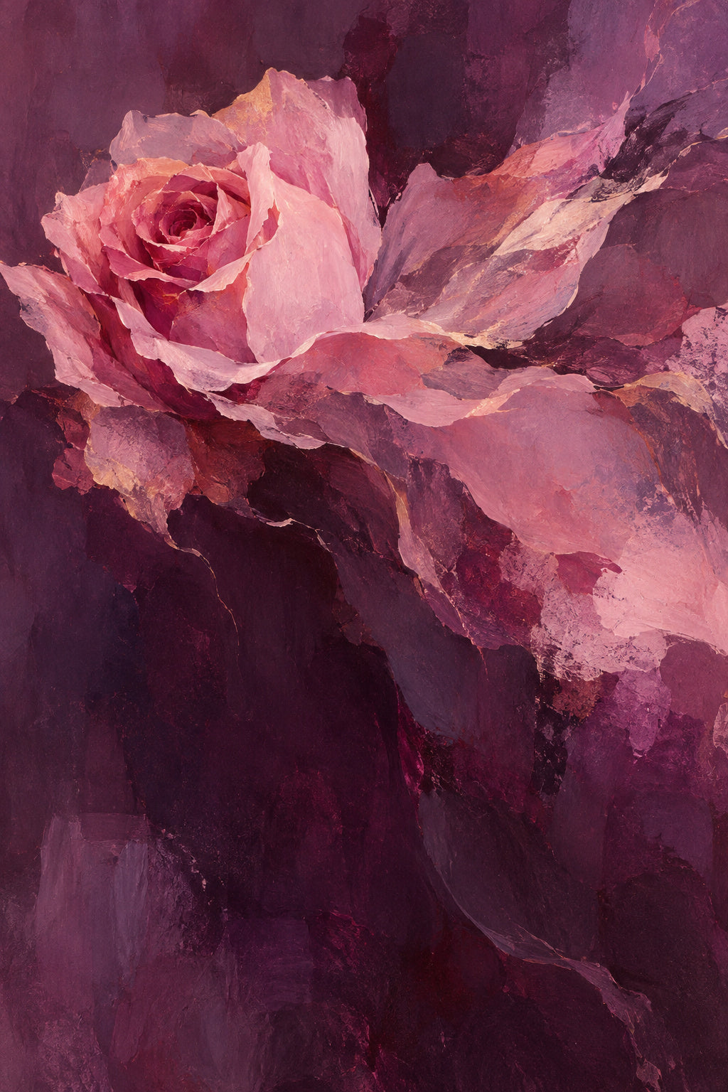 Rose Current — original canvas artwork