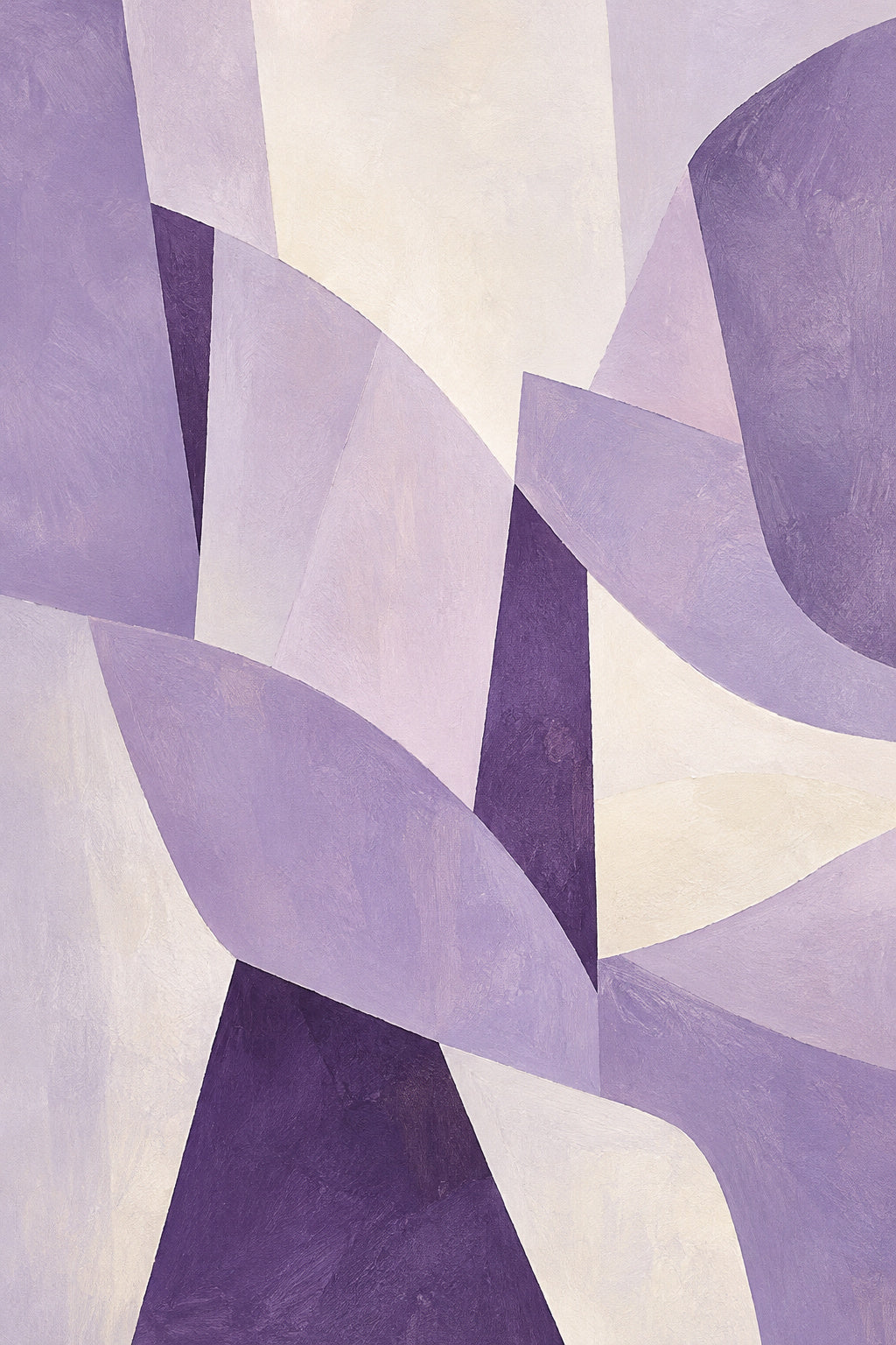 Lilac Assembly — original canvas artwork