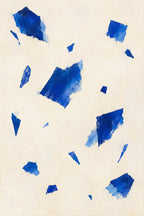 Blue Confetti — original canvas artwork