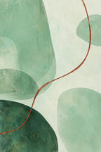 Mint Interval — original canvas artwork