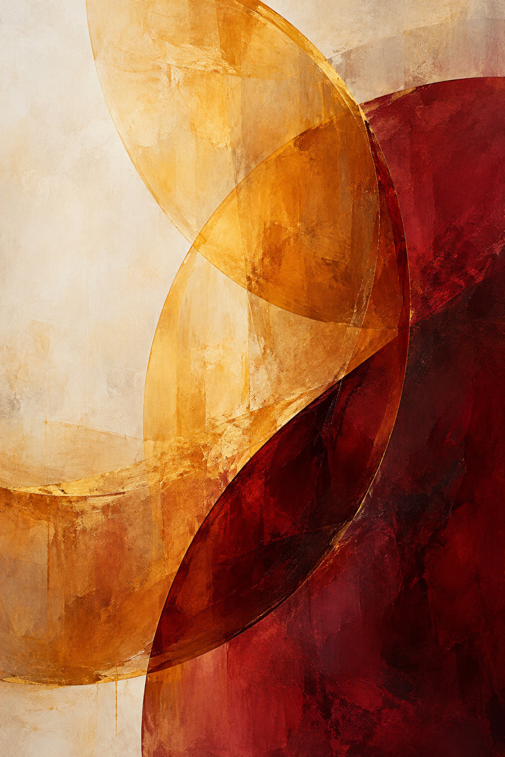 Amber Echo — original canvas artwork