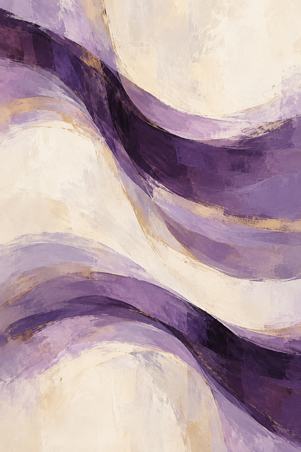 Violet Tempo — original canvas artwork