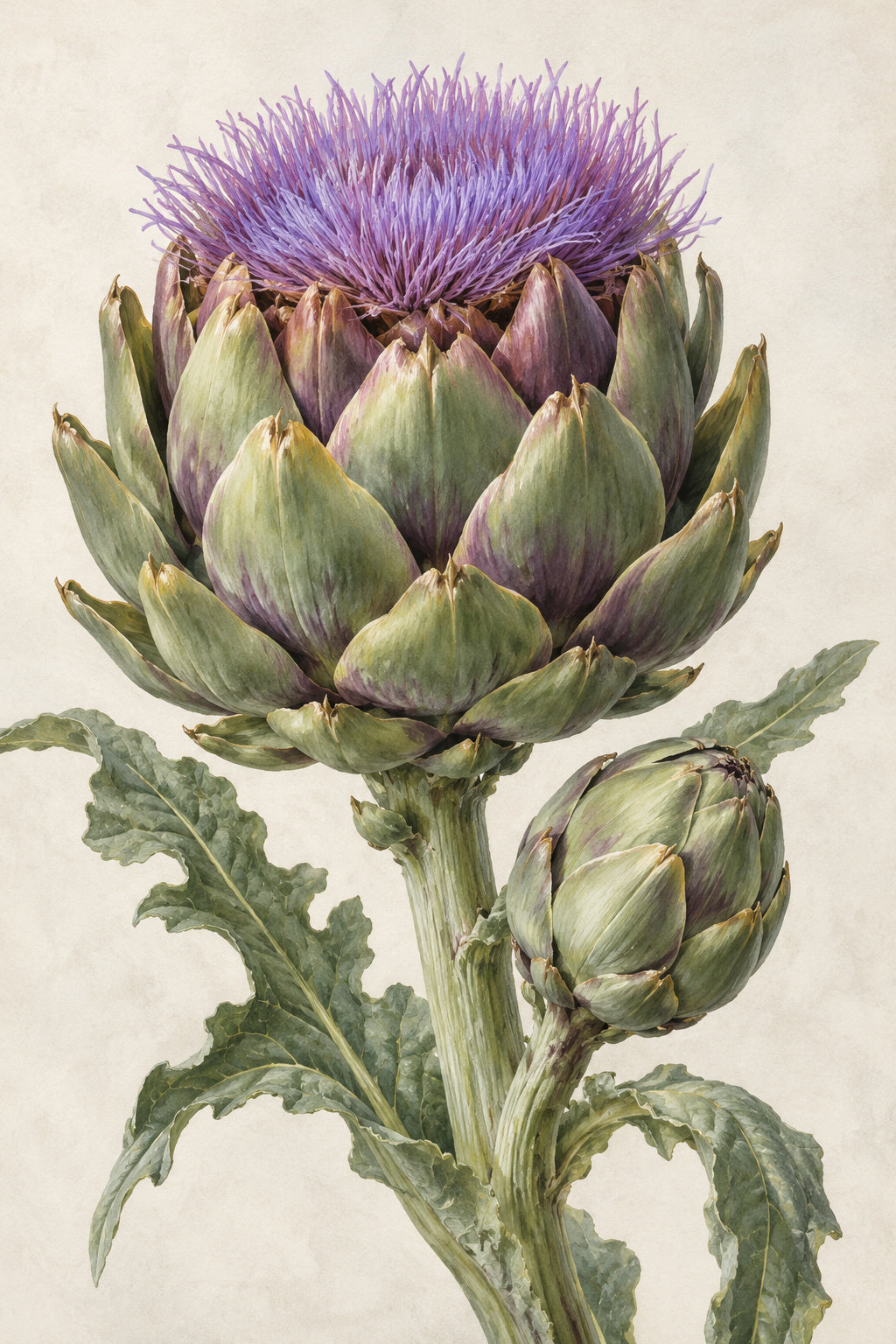 Artichoke Study — original canvas artwork