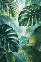 Tropical Canopy — original canvas artwork