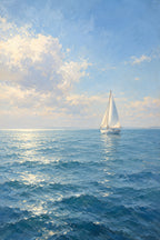 Morning Sail — original canvas artwork
