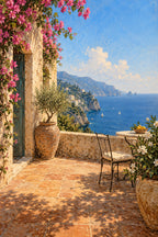 Terrace at Noon — original canvas artwork