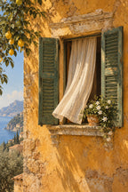 Sicilian Window — original canvas artwork