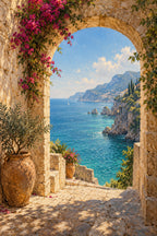 Sea-facing Arch — original canvas artwork
