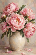 Peony Blush — original canvas artwork