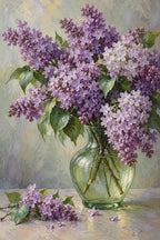 Lilac Bouquet — original canvas artwork