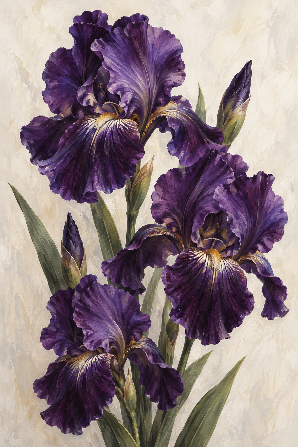 Iris Velvet — original canvas artwork