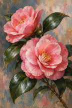 Camellia Study — original canvas artwork