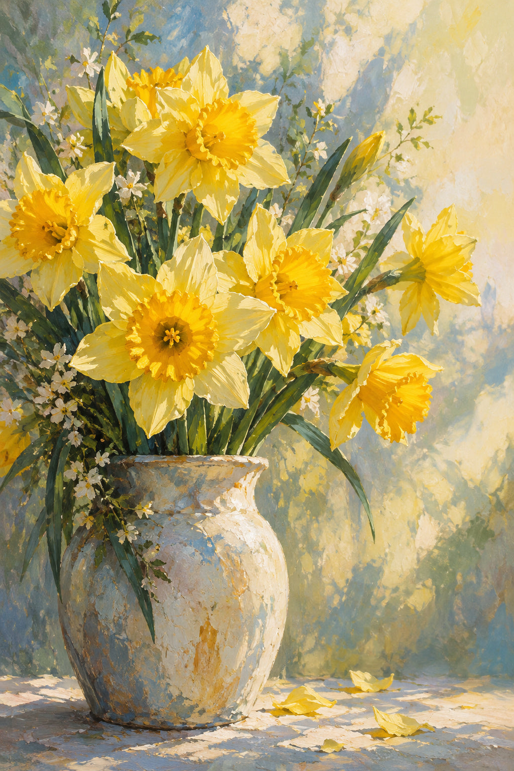 Daffodil Light — original canvas artwork