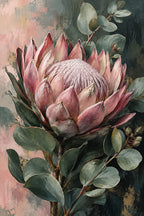 Protea Rose — original canvas artwork