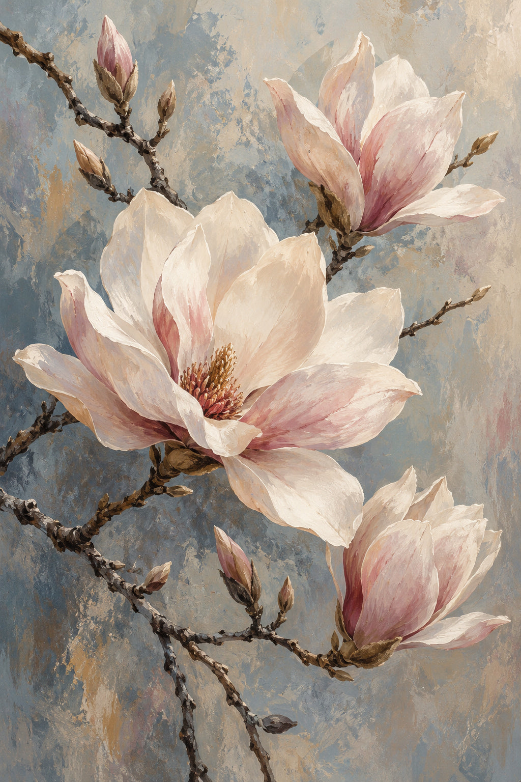 Magnolia Dawn — original canvas artwork