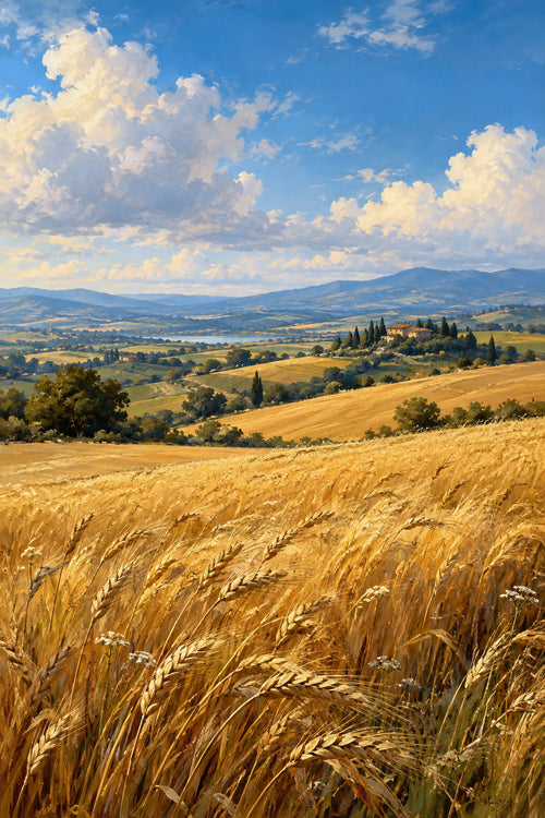 Amber Fields — original canvas artwork