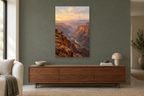 Copper Canyon in a living room — interior mockup with the complete original artwork