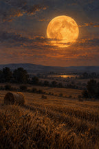 Harvest Moon — original canvas artwork