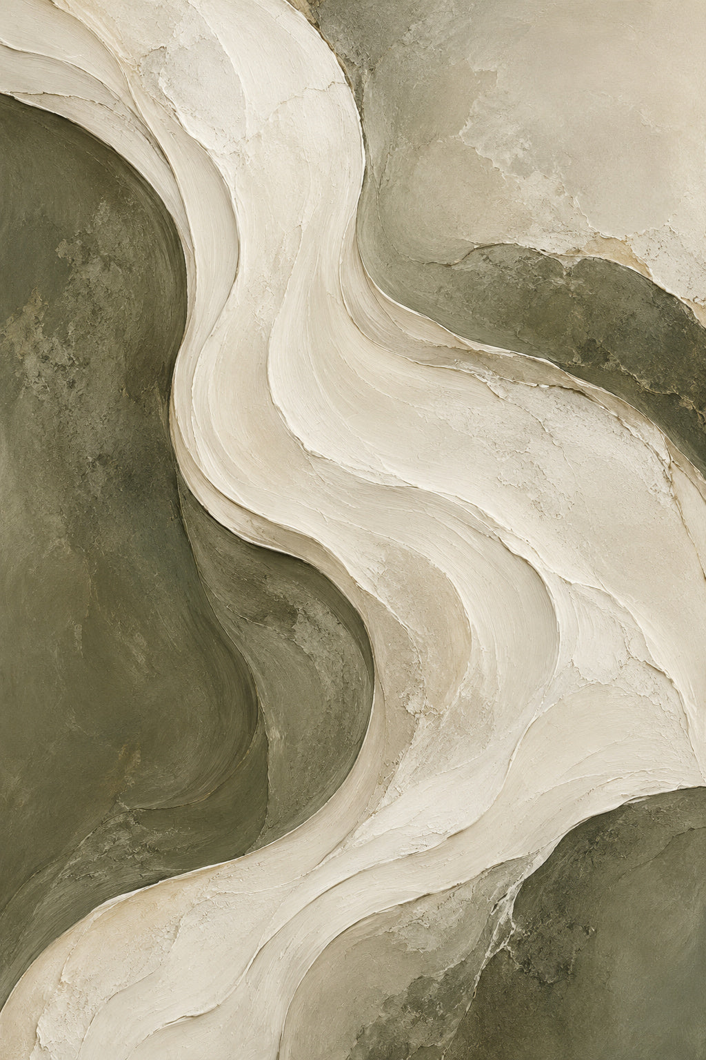 Ivory Current — original canvas artwork