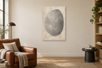 Ash and Oat in a reading corner — interior mockup with the complete original artwork