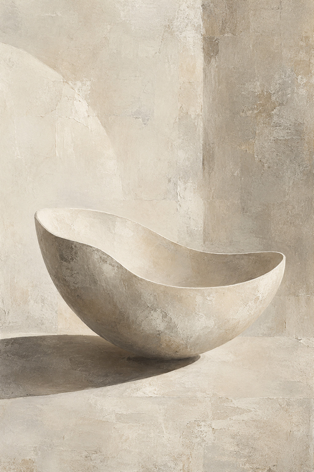 Porcelain Shadow — original canvas artwork