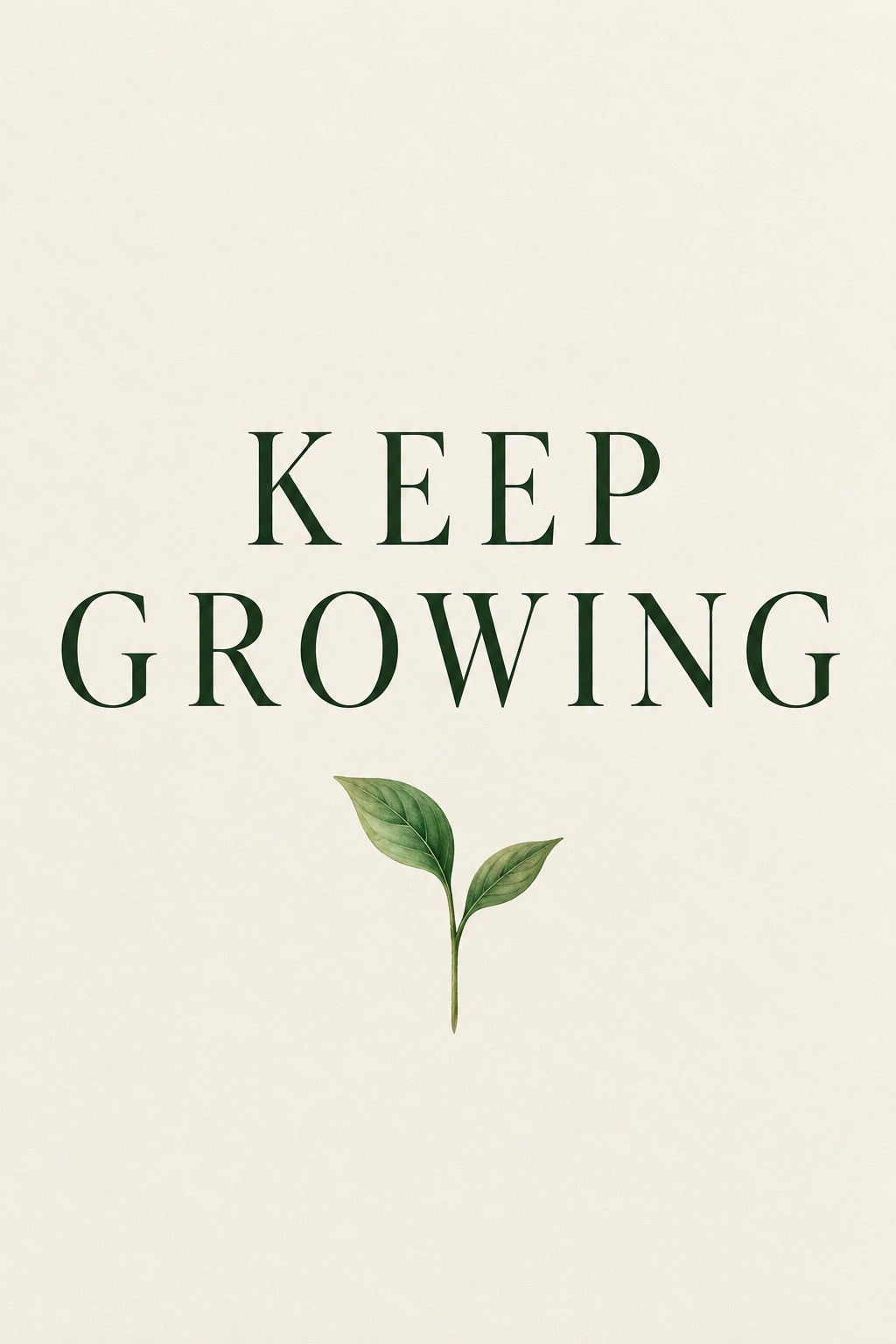 Keep Growing — original canvas artwork