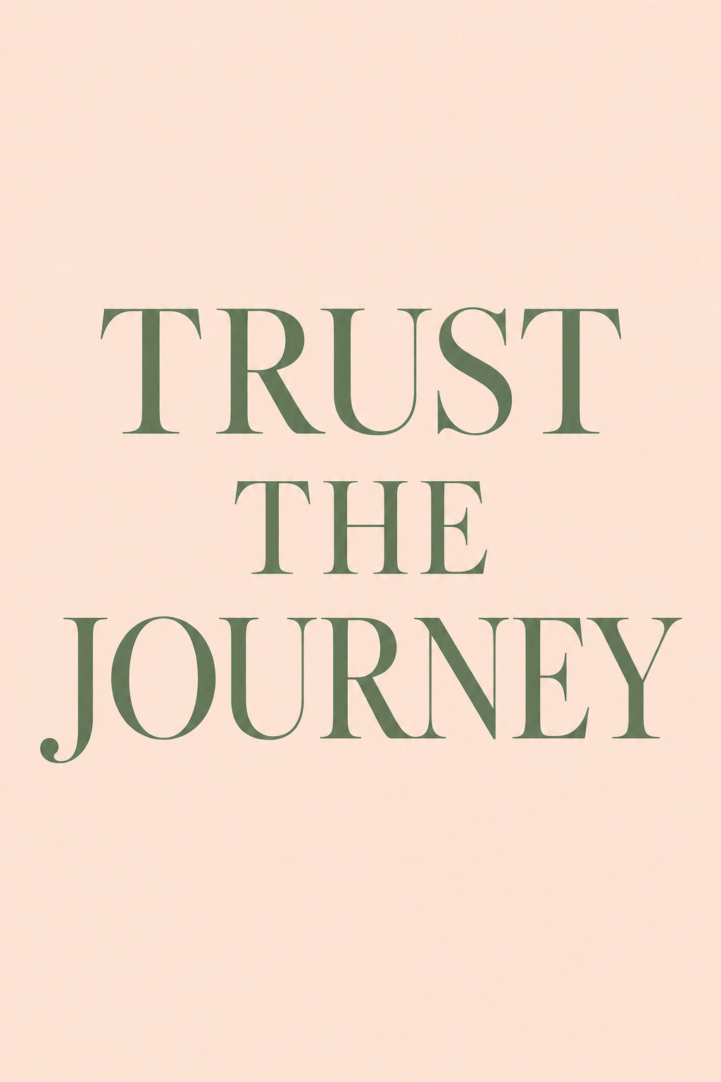 Trust the Journey — original canvas artwork