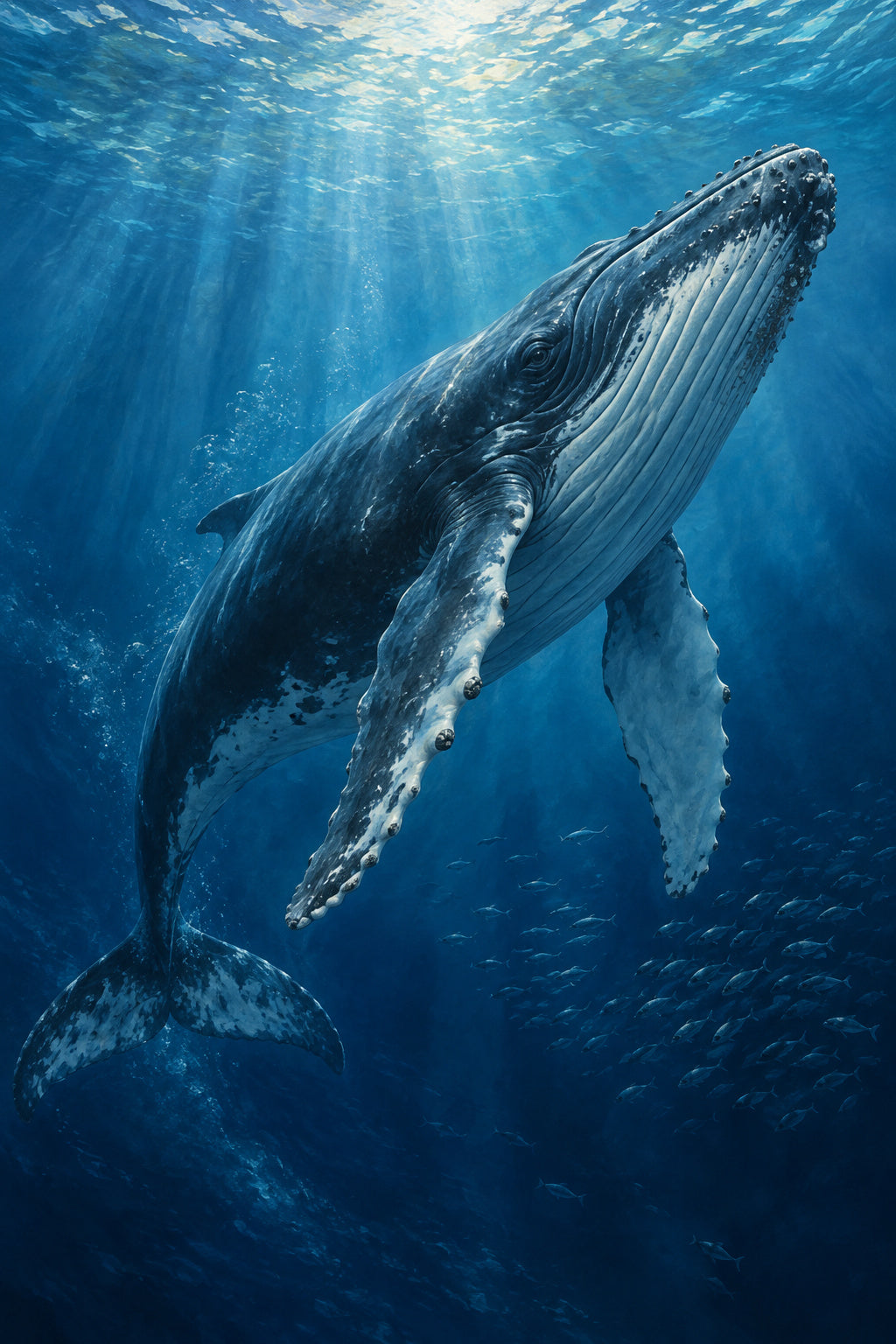 Whale Song — original canvas artwork