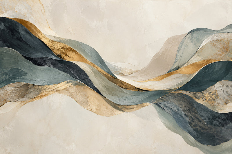Mineral Balance — original horizontal canvas artwork