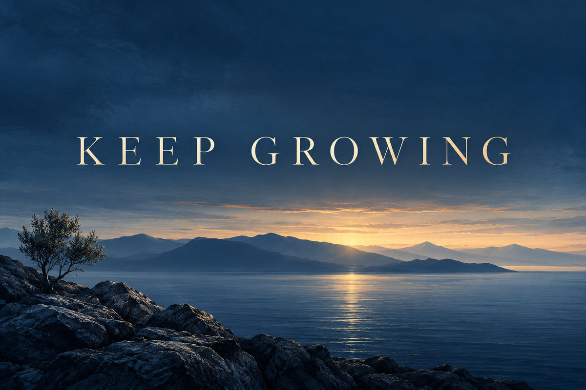 Keep Growing — original horizontal canvas artwork