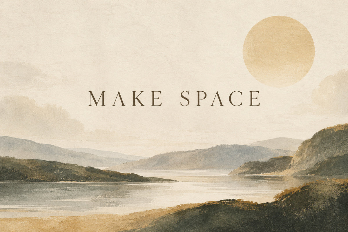 Make Space — original horizontal canvas artwork