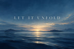 Let It Unfold — original horizontal canvas artwork