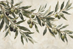 Olive Branch Study — original horizontal canvas artwork